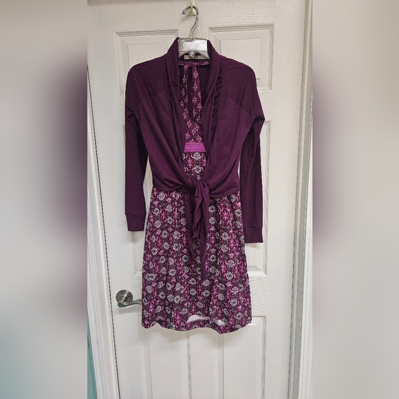 Athleta Ruffled Knit Open Front Cardigan - Picture 5 of 9